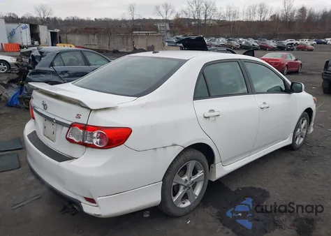 2012 Toyota Corolla S из США, поврежденный, VIN 2T1BU4EE4CC886326